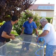 Fabrication volières septembre 2015