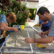 Fabrication volières septembre 2015